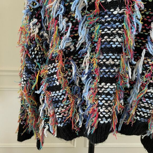 Boutique Brand The Ol Razzle Dazzle Tassel Sweater XL - Picture 5 of 13